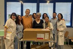 La famiglia Weber dona un elettrocardiografo alla Cardiologia dell’ospedale “Versilia”  