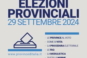 Elezioni provinciali 2024: ammesse al voto le quattro liste per domenica 29 settembre