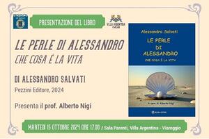 Scrittori e lettori a Villa Argentina: il 15 ottobre si presenta il libro di Salvati 