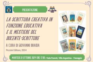 &#039;Scrittori e lettori a Villa Argentina&#039;: si presenta il libro di Giovanni Braida