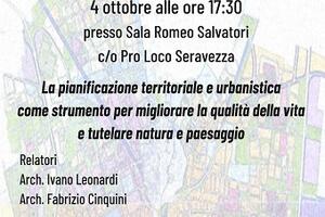 Conferenza su pianificazione territoriale e urbanistica