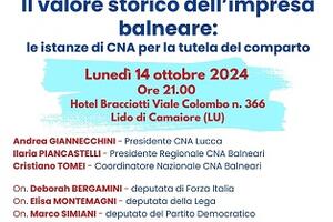 Assemblea regionale Cna Balneari a Lido di Camaiore