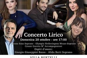 A Villa Bertelli concerto lirico Associazione Kreion Versilia: protagoniste il soprano Aitana Sanz e il mezzosoprano Olympia Hetherington