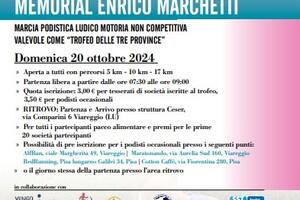 “IncludiAMOci – Memorial Marchetti Enrico”: la marcia non competitiva tra Viareggio e Vecchiano