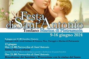 A Marina di Pietrasanta oggi la grande festa di Santo Antonio
