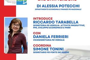 Sfide economiche del futuro: se ne parlerà all’hotel Logos a Forte dei Marmi, venerdì 20 alle 18. Iniziativa con Alessia Potecchi