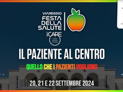 Viareggio capitale della Buona Sanità: arriva la Festa della Salute iCARE