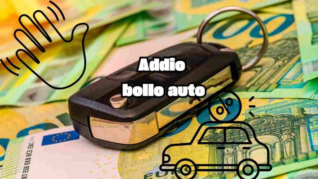 Addio bollo auto