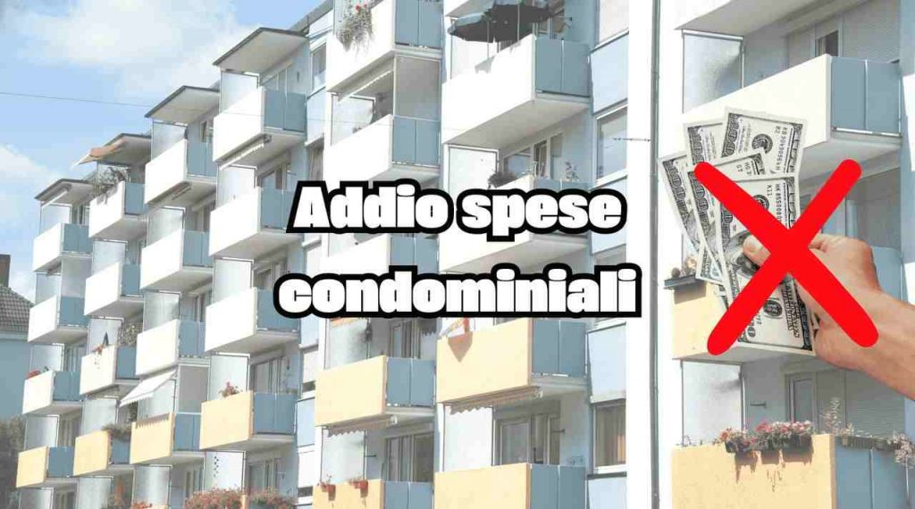 addio spese condominiali