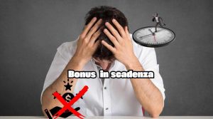 Affrettati o perdi tutti i bonus