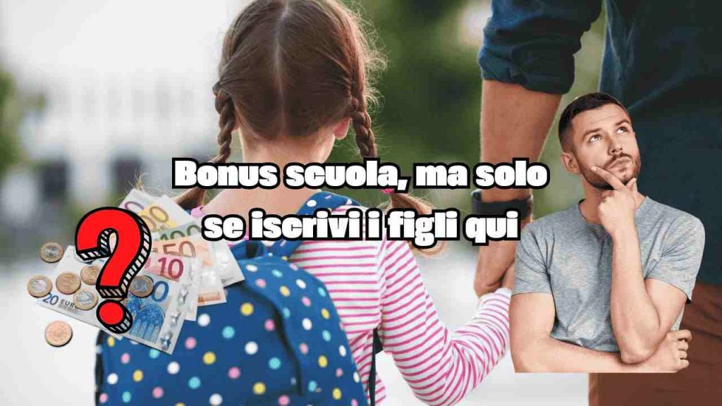 Bonus scuola