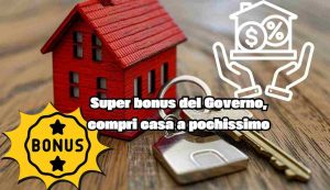 Compri casa ad occhi chiusi grazie allo sconto del Governo