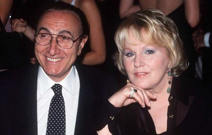 Pippo Baudo e Katia Ricciarelli