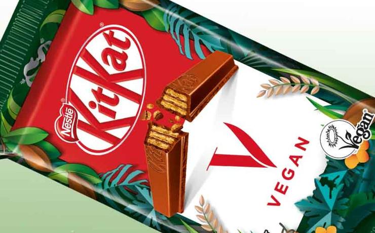 Kit Kat vegano Nestlé