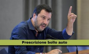 Matteo Salvini Bollo auto