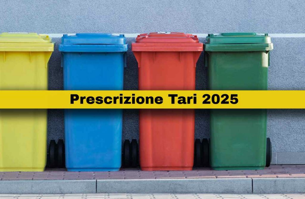 Prescrizione Tari 2025