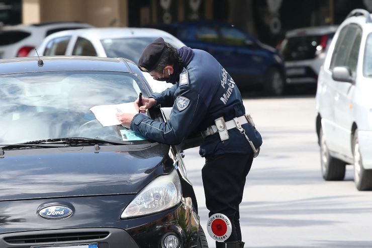 Sanzione polizia municipale