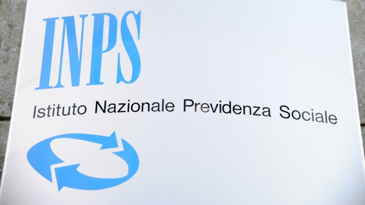 Istituto INPS cartellone ufficio territoriale