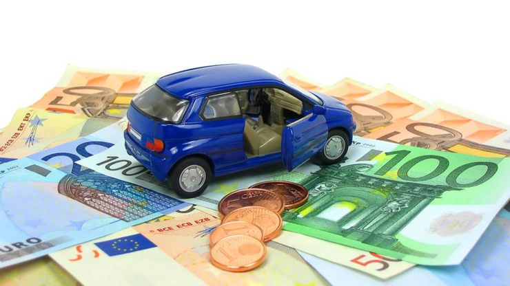 auto e banconote euro