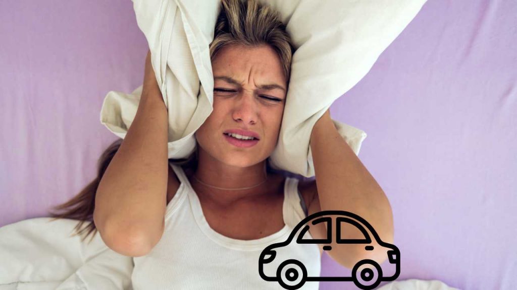 Addio sonno per colpa delle auto