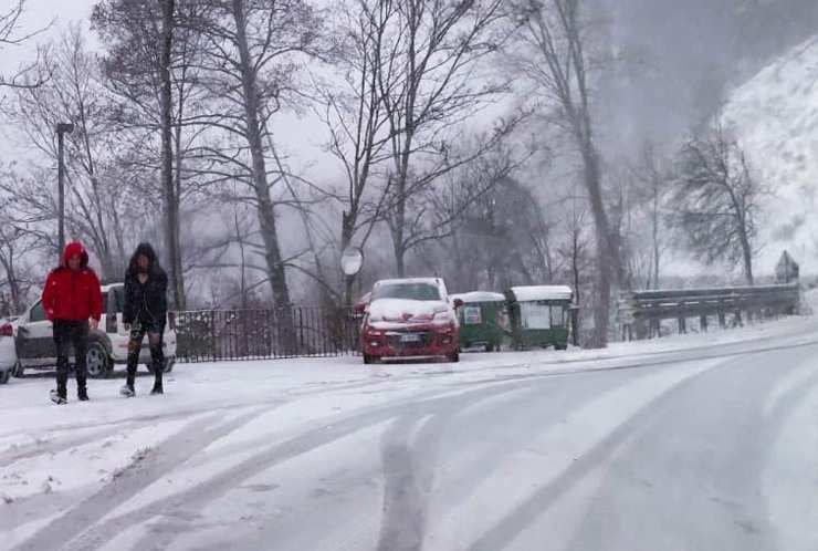 Limiti di velocità sulla neve